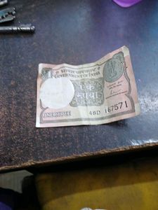Vintage 1 Rupee Note