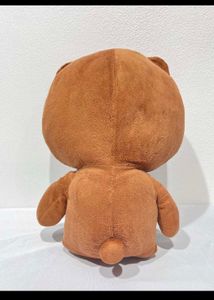 Brown Line Friends Bear Plush