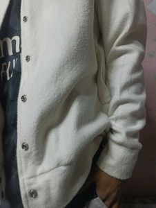 Men white jacket (Varsity style)