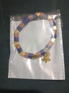 Star Charm Heishi Bracelet
