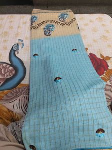 Cotton Silk Party Wear Saree