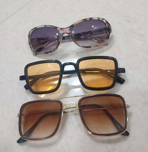 Combo Of 3 Goggles/Sunglasses