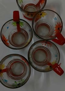 Charming Floral Cups