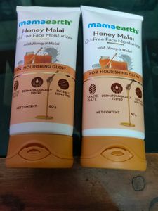 Mamaearth Honey Malai Face Moisturizer Sealed Pack Of 2