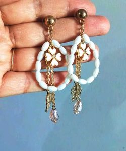Flower Dangle Earrings