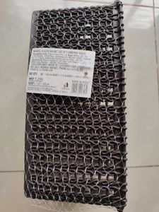 New Set Of Three Plastic Baskets Brown Beige