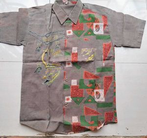 Unique Abstract Button-Down Shirt