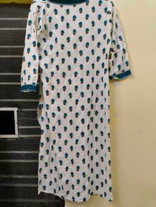 Floral Print Kurta