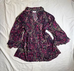 Floral Print Blouse