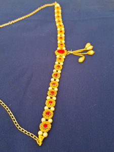 Red and Golden Kamarbandh/Belt