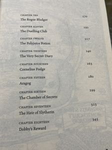 Harry Potter And The Chamber Of Secrets
