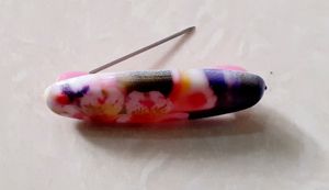 New Designer Floral Print Flower design Work 12 Pieces Saree Brooch Saree Pin Hijab Pin Fartha Pin Floral Design Saree Clip Salwar Pin for Women Ladies Girls