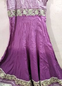 Beautiful Anarkali Cotton Kurta Heavy Flair