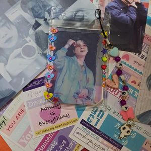 BTS TOPLOADERS WITH CHARMS