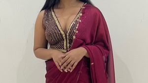 Plunge Neck Blouse