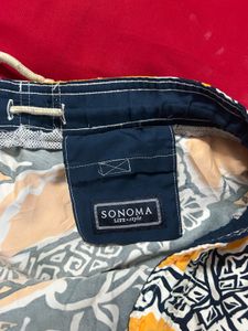 Patterned Swim Shorts
