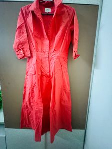 Coral Colour Jumpsuit