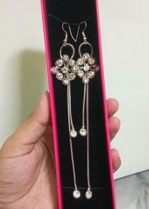 Long AD Stone Earrings. No. 1