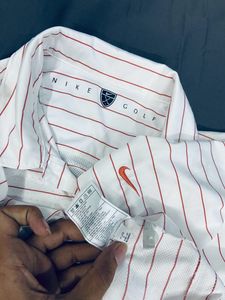 🇻🇳Nike White Red Line Golf T-Shirt