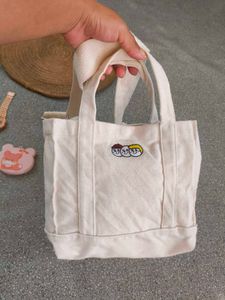 Korean Canvas Bucket Bag