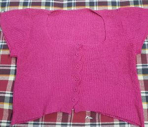 Cute Crochet Crop Top/Jacket