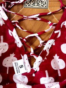 Patterned Mini Dress