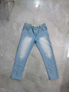 Light Wash Denim Jeans