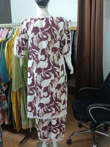 Lace Worked Coord Set