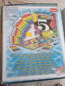 Name 5 Board Game