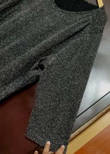 Silver Work Partywear Top For 50 Bust
