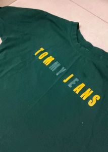 Tommy Jeans Green Tee
