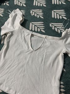 Mango Basics Ribbed Top