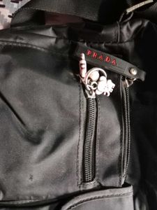 Prada Black Nylon Crossbody Bag