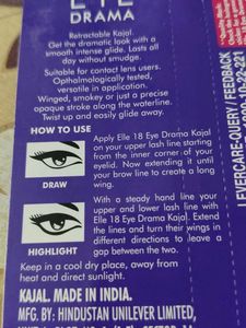ELLE 18 Eye Drama Bold Black