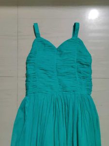 Elegant Teal Maxi Dress