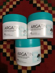 Pack Of 3 ARGATIN Hair Mask
