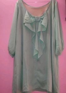Mint Green Bow Top✨️plus Size