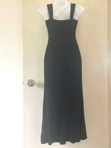 Black Lace Bodycon Maxi Dress
