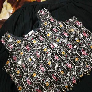 Elegant Black Lehenga Choli