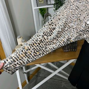 Top with Deep V Neck