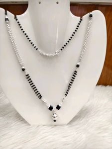 Pure Silver Mangalsutra