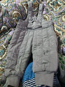 Kids' Quilted Overall Pants