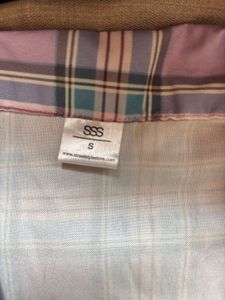 Pastel Plaid Button-Down