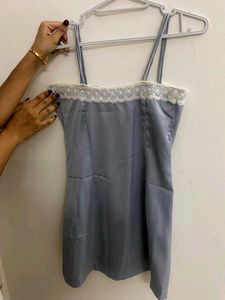 Lace Trim Slip Dress