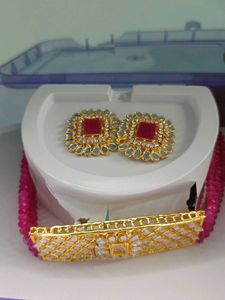 Fancy Matching Neckssets& earrings. Free Ship