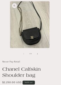 Chanel Calfskin Shoulder bag