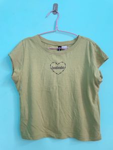 Lime Green Crop Top
