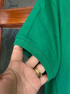 Green Polo Shirt Dress