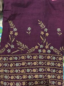 Jardosi Work On Both Top With Dupatta..