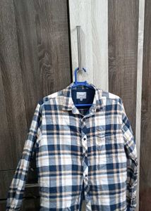 Unblue Plaid Flannel Button Down